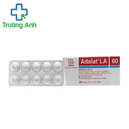 Adalat LA 60mg Bayer - Thuốc hỗ trợ điều trị tăng huyết áp hiệu quả