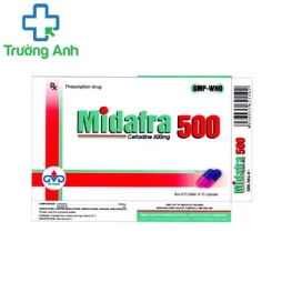 Midafra 500 MD Pharco - Thuốc kháng sinh điều trị nhiễm khuẩn hiệu quả
