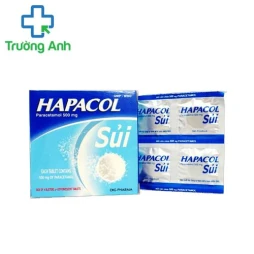 Hapacol sủi DHG Pharma - Thuốc hỗ trợ giảm đau, hạ sốt hiệu quả