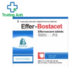 Effer Bostacet Boston - Thuốc hỗ trợ điều trị các cơn đau từ trung bình đến nặng