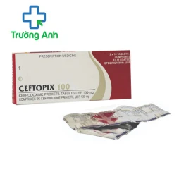 Ceftopix 100 Cadila - Thuốc hỗ trợ điều trị nhiễm khuẩn hô hấp dưới hiệu quả