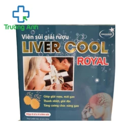Viên sủi giải rượu Liver Cool Royal - Tăng cường chức năng giải độc gan
