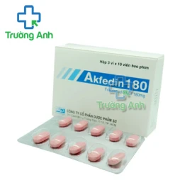 Akfedin 180 F.T.Pharma - Thuốc điều trị bệnh viêm mũi dị ứng