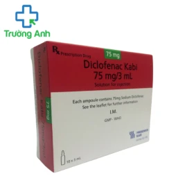 Diclofenac Kabi 75mg/3ml - Thuốc điều trị viêm khớp, thoái hóa khớp