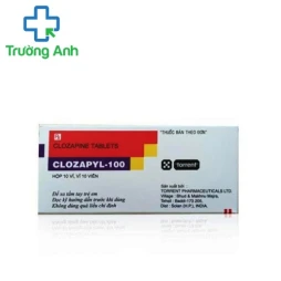 CLOZAPYL 100 -Thuốc điều trị tâm thần phân liệt của Ấn Độ