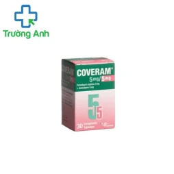 Coveram 5mg/10mg - Thuốc điều trị tăng huyết áp của Pháp