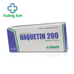 DAQUETIN 200 - Thuốc điều trị tâm thần phân liệt của Danapha