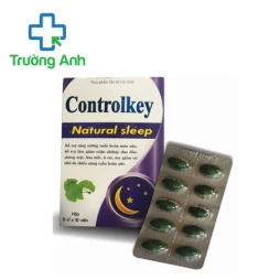 Controlkey Natural Sleep Viheco - Giúp tăng cường tuần hoàn máu não hiệu quả