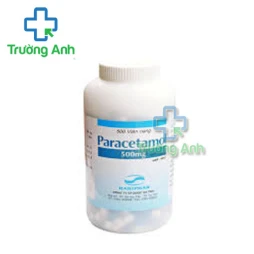 Paracetamol 500mg Hadiphar (500 viên) - Thuốc giảm đau, hạ sốt hiệu quả