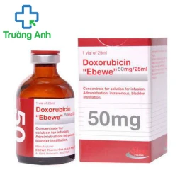 Doxorubicin ʺEbeweʺ 50mg/25ml - Thuốc điều trị ung thư hiệu quả