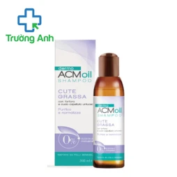 Dermo ACM Oil Shampoo Secca 200ml - Dầu gội đầu giúp điều trị gàu hiệu quả