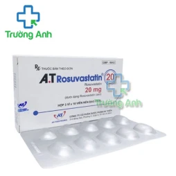 A.T Rosuvastatin 20 - Thuốc điều trị tình trạng tăng mỡ máu hiệu quả
