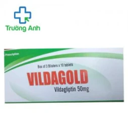 Vildagold 50mg Armephaco - Thuốc điều trị bệnh tiểu đường