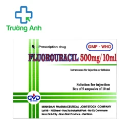 Fluorouracil 500mg/10ml MD Pharco - Thuốc hỗ trợ chống ung thư hiệu quả