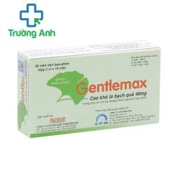 Gentlemax 40mg - Hỗ trợ điều trị rối loạn tuần hoàn máu não