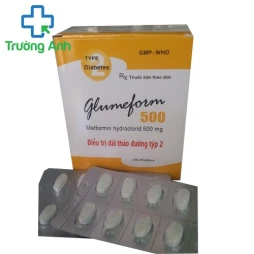 GLUMEFORM 500 - Thuốc điều trị bệnh đái tháo đường hiệu quả