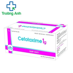 Cefotaxime 1g MD Pharco - Thuốc kháng sinh điều trị nhiễm khuẩn hiệu quả