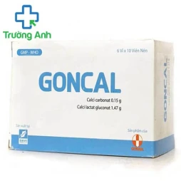 Goncal - Hỗ trợ bổ sung canxi hiệu quả của Davipharm