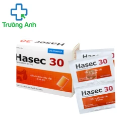 Hasec 30 - Hỗ trợ điều trị triệu chứng tiêu chảy ở trẻ em