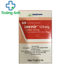 Imenir 125mg - Thuốc điều trị nhiễm khuẩn cho trẻ em của Imexpharm  