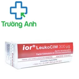 Ior Leukocim 300mcg CIM - Thuốc hỗ trợ kích thích tạo bạch cầu tủy xương