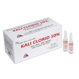 Kali clorid 10% 5ml Vinphaco - Thuốc bổ sung và điều trị thiếu hụt Kali