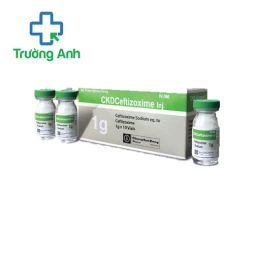 CKDCeftizoxime inj. 1g Chong Kun Dang Pharm - Thuốc hỗ trợ điều trị nhiễm khuẩn hiệu quả