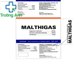 Malthigas - Thuốc điều trị viêm loét dạ dày tá tràng hiệu quả