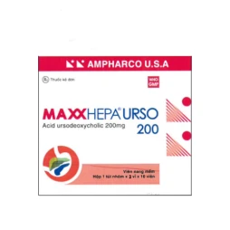 MAXXHEPA URSO 200 - Thuốc điều trị sỏi mật, xơ gan của Ampharco 