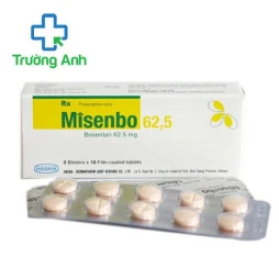 Misenbo 62,5 - Thuốc điều trị tăng huyết áp động mạch phổi 
