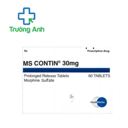MS-Contin 10mg - Thuốc giảm đau, gây mê hiệu quả của Anh