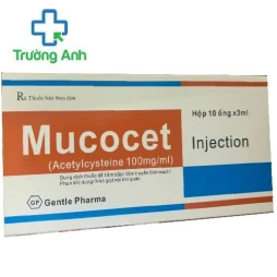 Mucocet Injection - Thuốc tiêu nhầy nhớt đường hô hấp hiệu quả