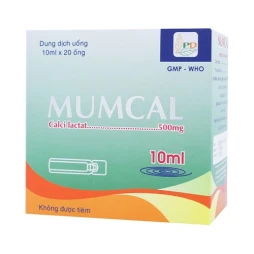 Mumcal 500mg/10ml - Hỗ trợ bổ sung Calcium hiệu quả cho cơ thể