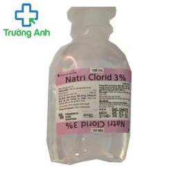 Natri clorid 3% 100ml Fresenius - Hỗ trợ bù nước và điện giải hiệu quả