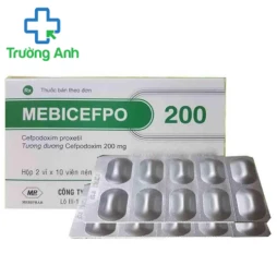 Mebisita 100 Mebiphar - Điều trị đái tháo đường týp 2 hiệu quả