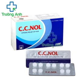 C.C.Nol Pymepharco - Thuốc kháng sinh giảm đau, kháng viêm hiệu quả