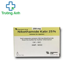 Nikethamide Kabi - Thuốc điều trị ngộ độc, suy hô hấp hiệu quả