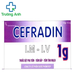 Cefradin 1g VCP - Thuốc kháng sinh điều trị nhiễm khuẩn hiệu quả