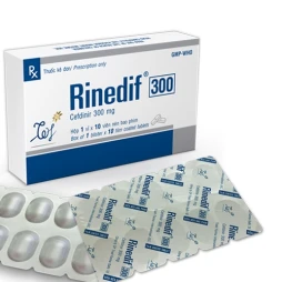 Rinedif 300 cap (viên nang) - Thuốc điều trị nhiễm khuẩn đường uống