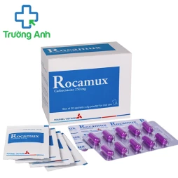 Rocamux (Viên nang cứng) -Thuốc điều trị viêm nhiễm đường hô hấp 
