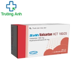 SaVi Valsartan HCT 160/25 - Thuốc điều trị tăng huyết áp hiệu quả