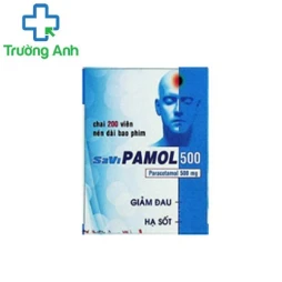 SAVIPAMOL 500 - Thuốc giảm đau, hạ sốt hiệu quả 