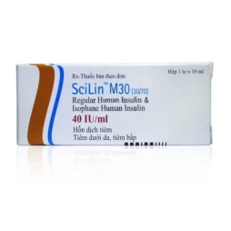 Scilin N 100 IU - Thuốc điều trị đái tháo đường tuýp 1 hiệu quả