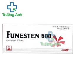 Funesten 500 Pymepharco - Thuốc điều trị nhiễm nấm âm đạo hiệu quả