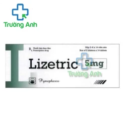 Lizetric 5mg Pymepharco - Thuốc điều trị tăng huyết áp, suy tim và nhồi máu cơ tim