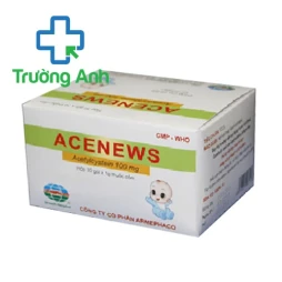 Acenews 100mg Armephaco - Thuốc hỗ trợ điều trị viêm phế quản