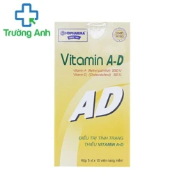Vitamin A-D 5000UI HDpharma - Bổ sung vitamin A, D cho cơ thể