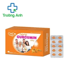 CHC Nano Curcumin 200mg Abipha - Giúp bảo vệ niêm mạc dạ dày hiệu quả