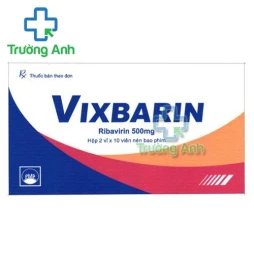 Vixbarin 500mg Pymepharco - Thuốc kháng sinh điều trị viêm gan C 