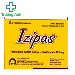 Izipas SPM - Thuốc hỗ trợ điều trị viêm phế quản, hen phế quản hiệu quả